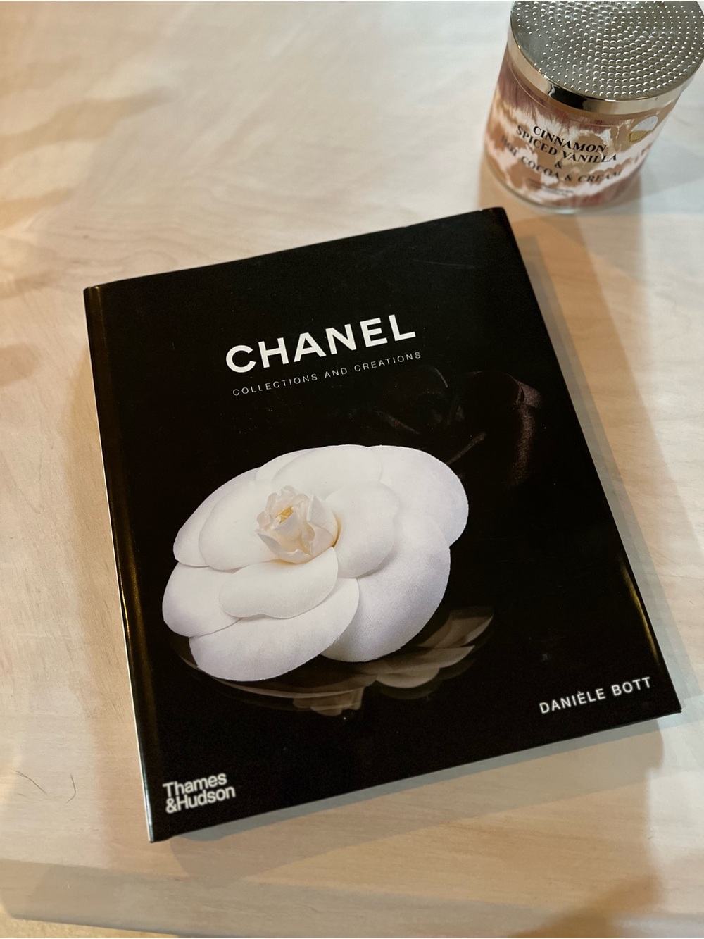 CHANEL Black and White Hardcover Coffee Table Book